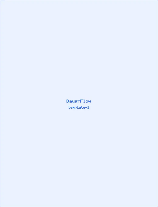 BayarFlow store profile template