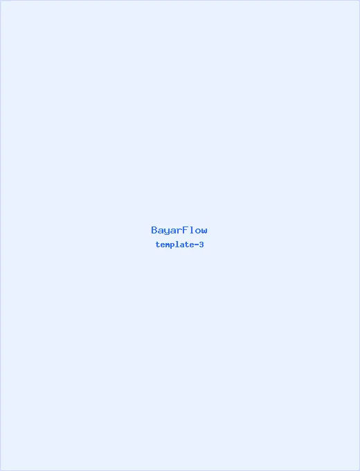 BayarFlow store profile template